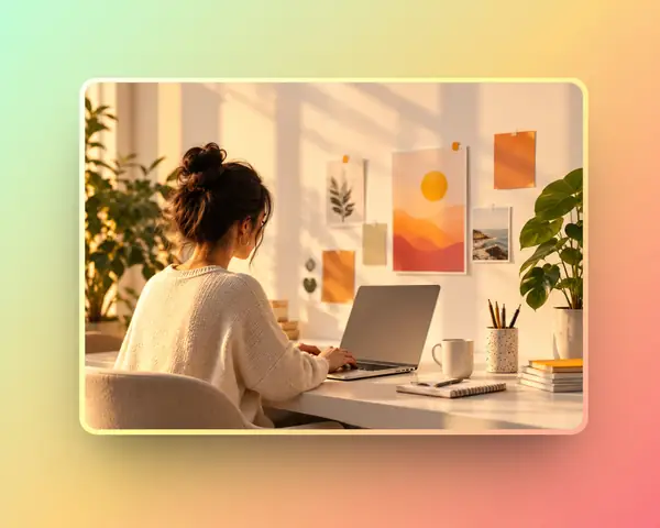 Illustrative editorial webpage